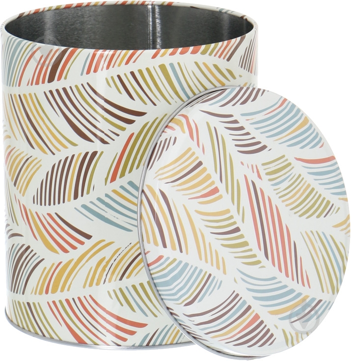 Банка з кришкою Leaves 13,7x16,2 см - фото 2 Банка з кришкою Leaves 13,7x16,2 см - фото 2
