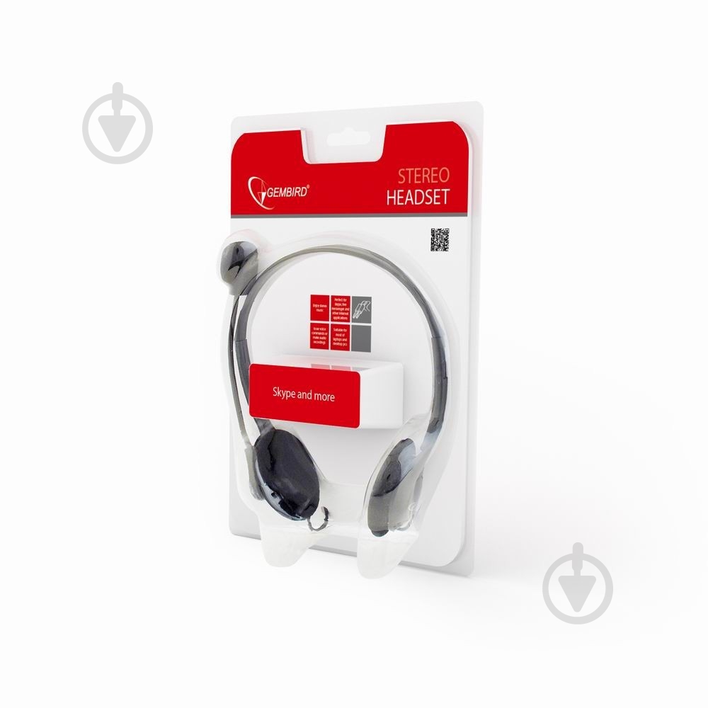 Наушники Gembird MHS-123 - фото 2 Наушники Gembird MHS-123 - фото 2