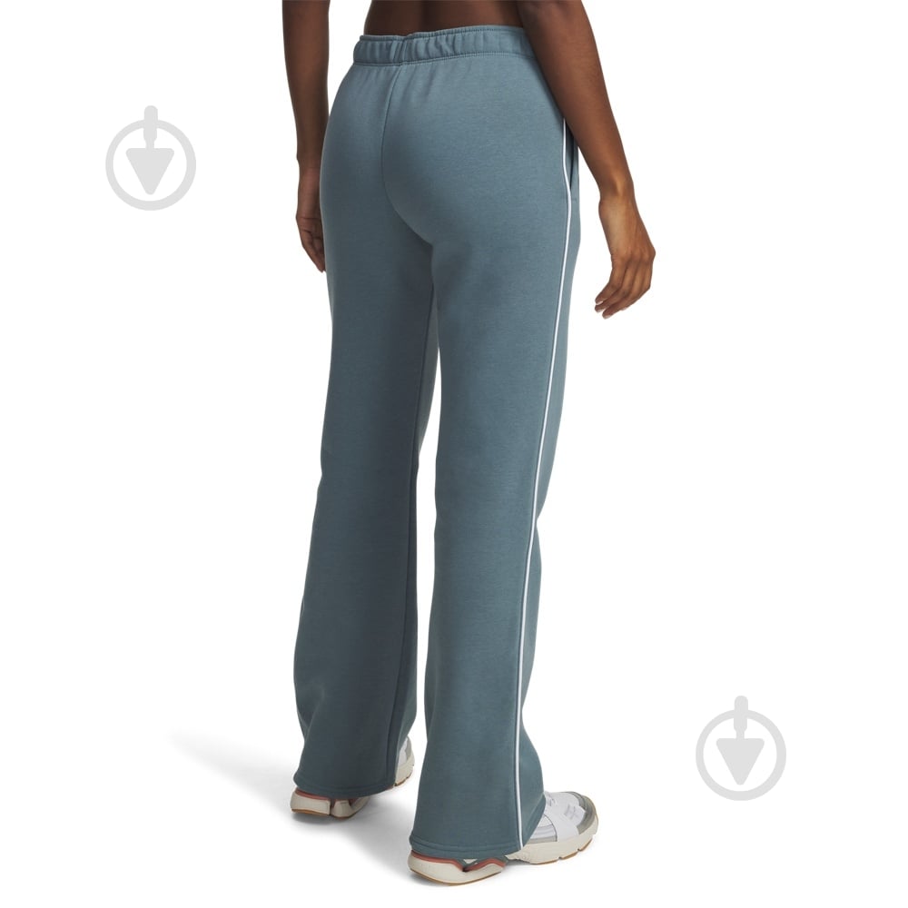 Брюки Under Armour Rival Flc Piped Pant 6003711-587 р. XS зеленый - фото 2