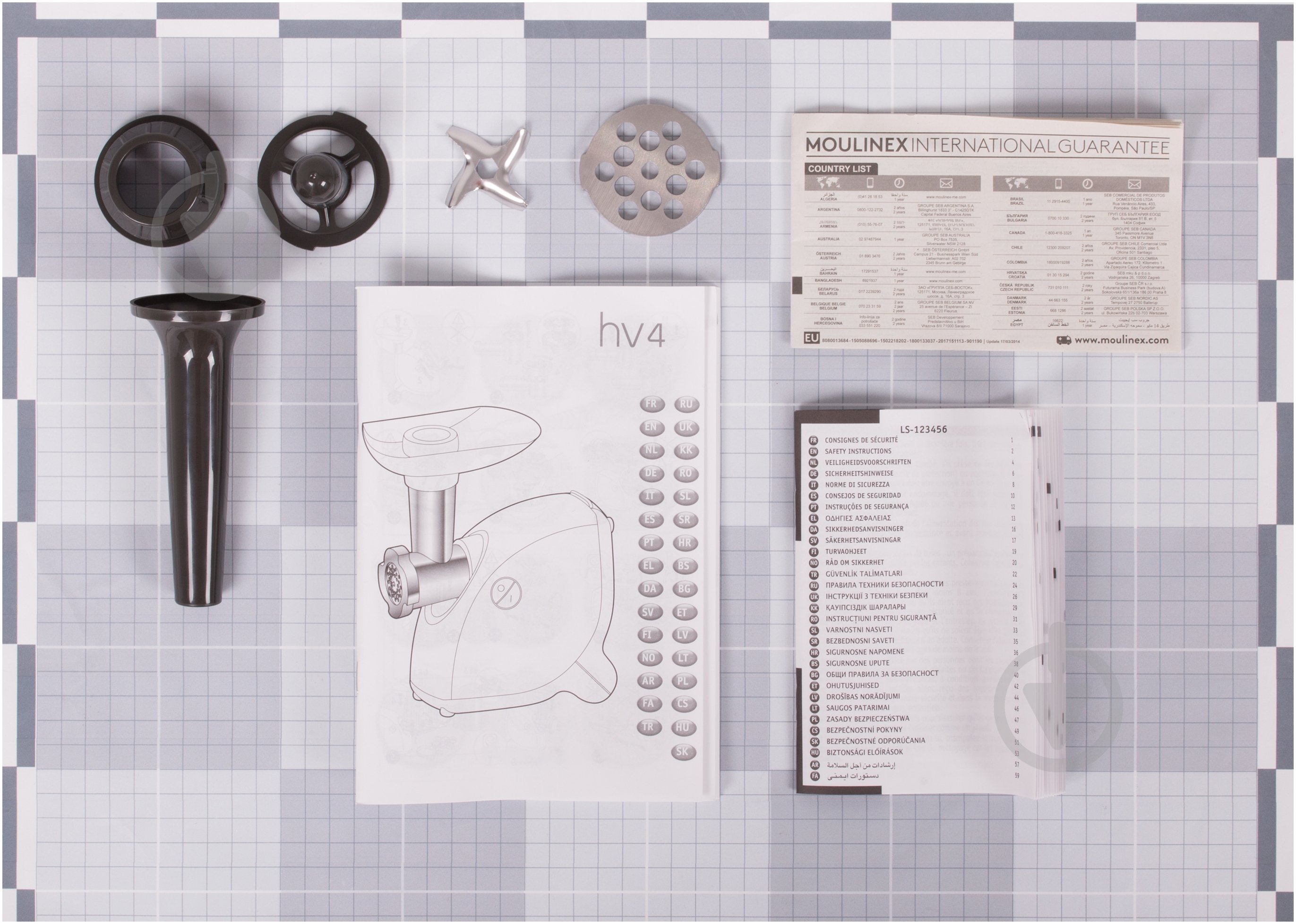 Мясорубка Moulinex МЕ442 - фото 8