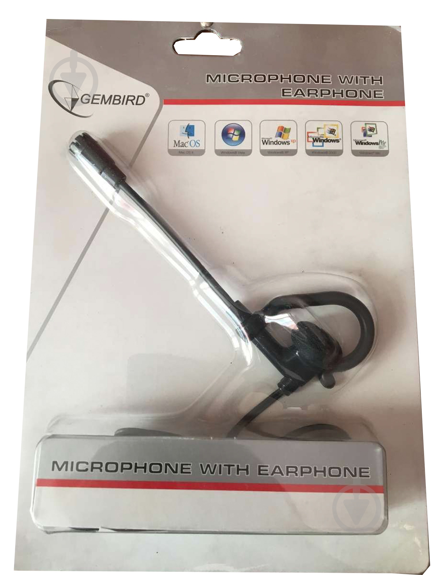 Гарнитура Gembird mono black (NET-7) - фото 3