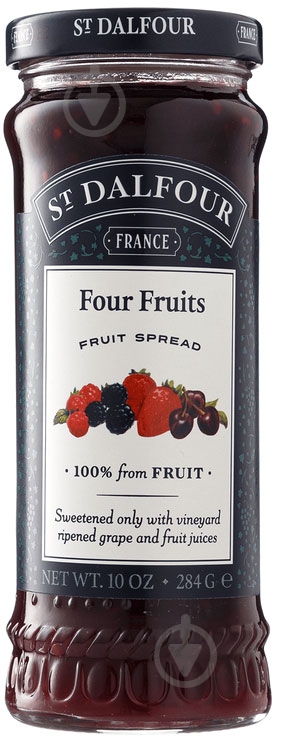 Джем ТМ St. Dalfour 4 Фрукта 284 г - фото 1