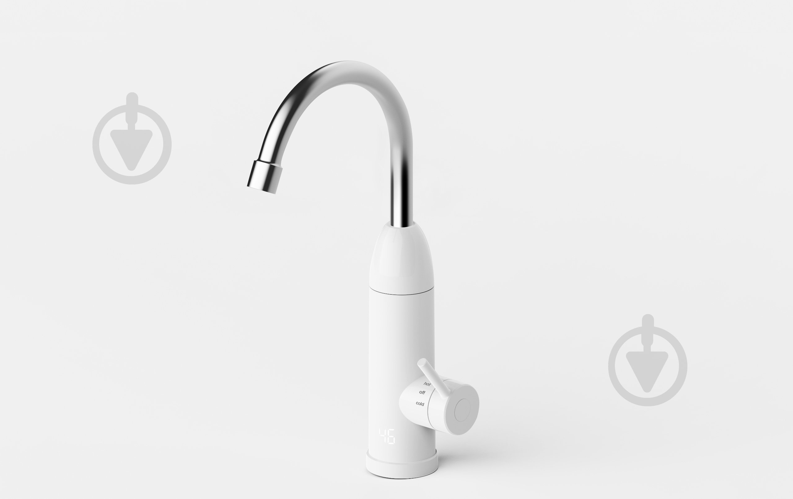 Електроводонагрівач проточний Grunhelm EWH-1X-3FPP-LED - фото 2