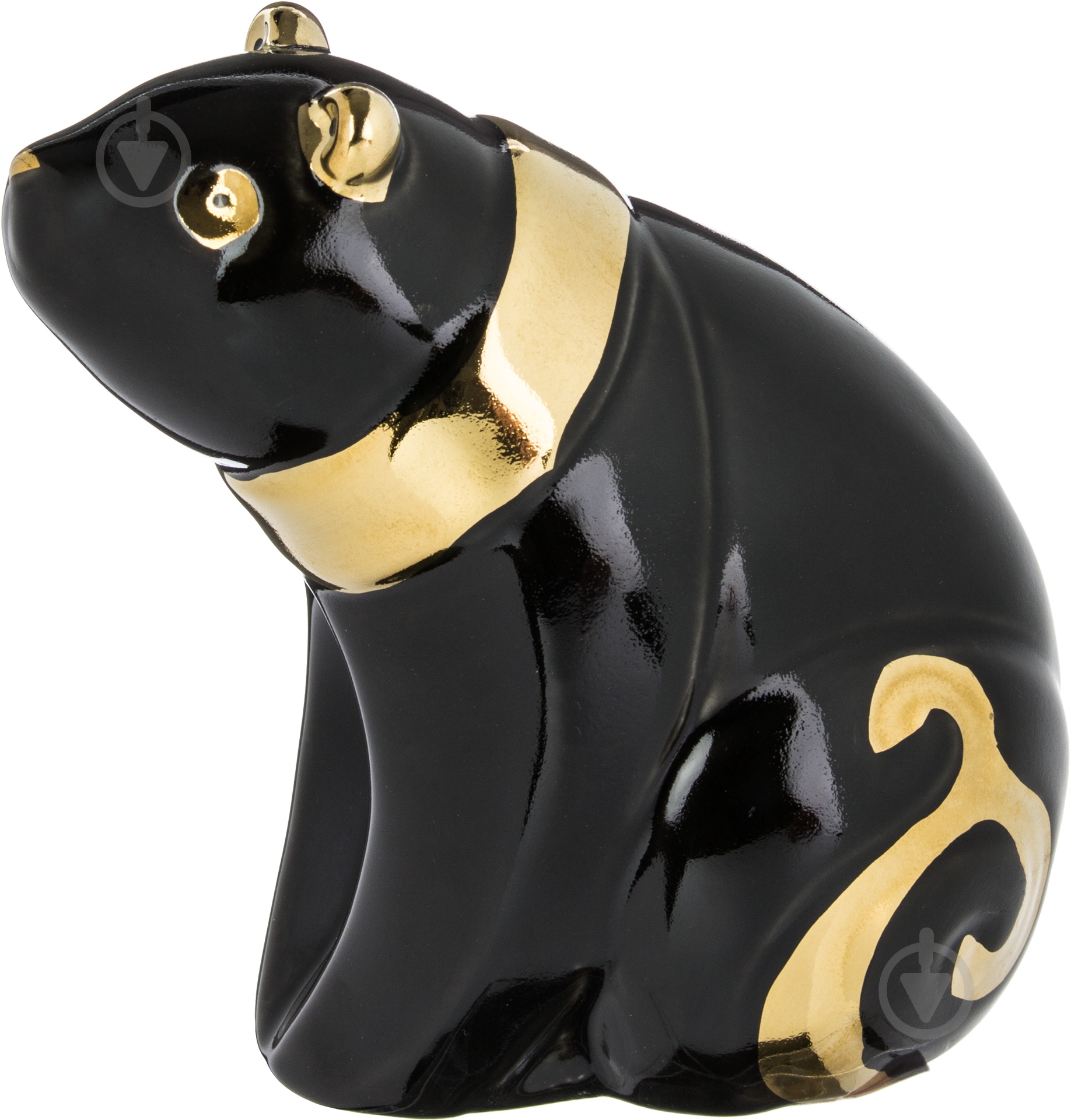 Статуэтка панда HY21217-2 12,5х8х9 см черный - фото 2