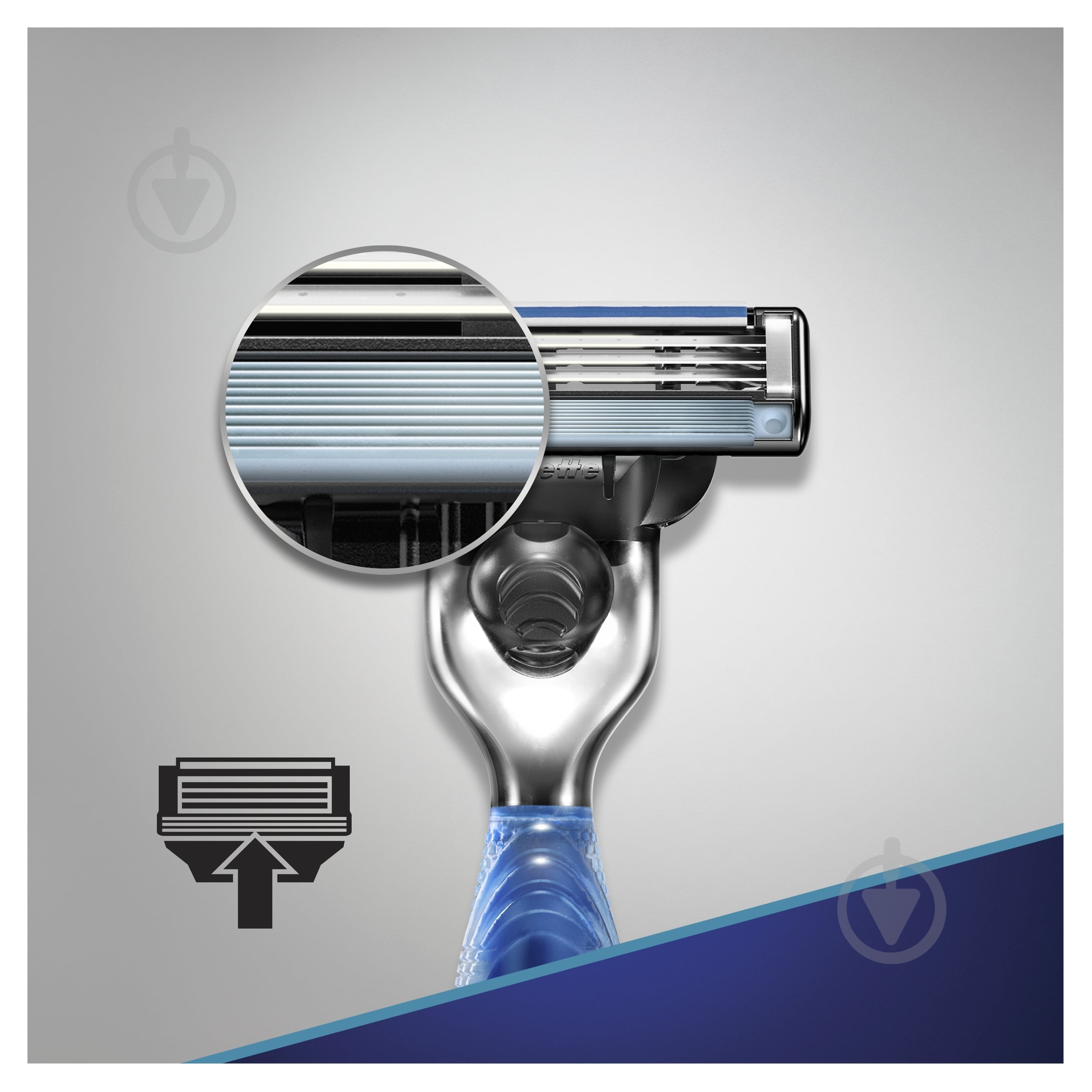 Комплект сменных кассет Gillette Mach 3 Start 4 шт. - фото 3