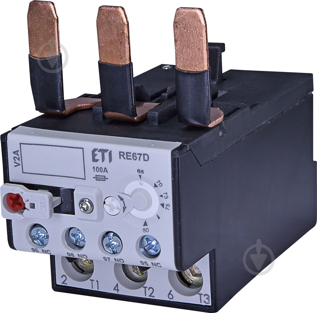 Реле тепловое ETI RE 67.2D-80 (63-80A) 4644420 - фото 1 Реле тепловое ETI RE 67.2D-80 (63-80A) 4644420 - фото 1