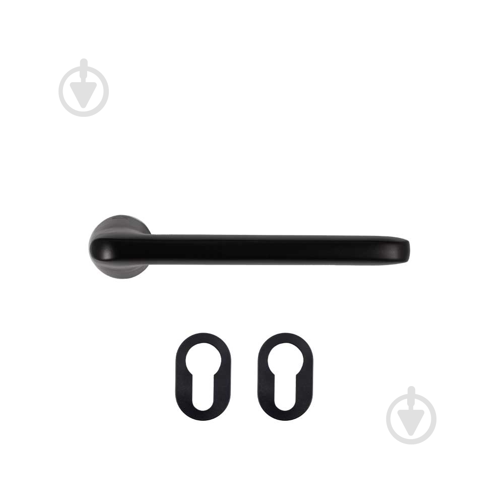 Ручка на розетке Comit Quick click Milena черный - фото 1