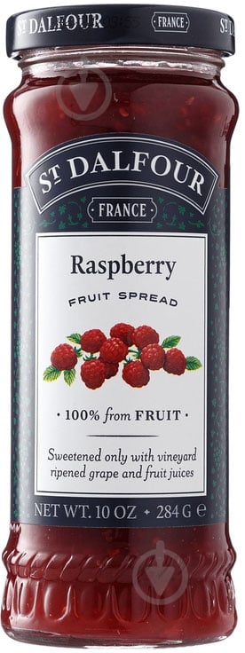 Джем ТМ St. Dalfour Малина 284 г - фото 1 Джем ТМ St. Dalfour Малина 284 г - фото 1