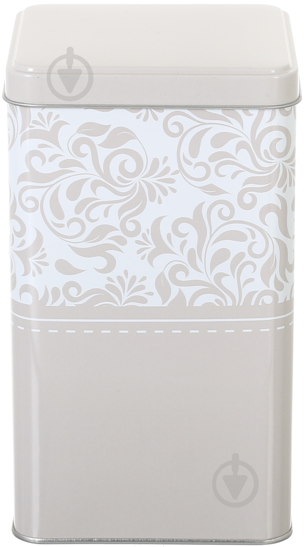 Банка з кришкою Beige 16x9 см - фото 1