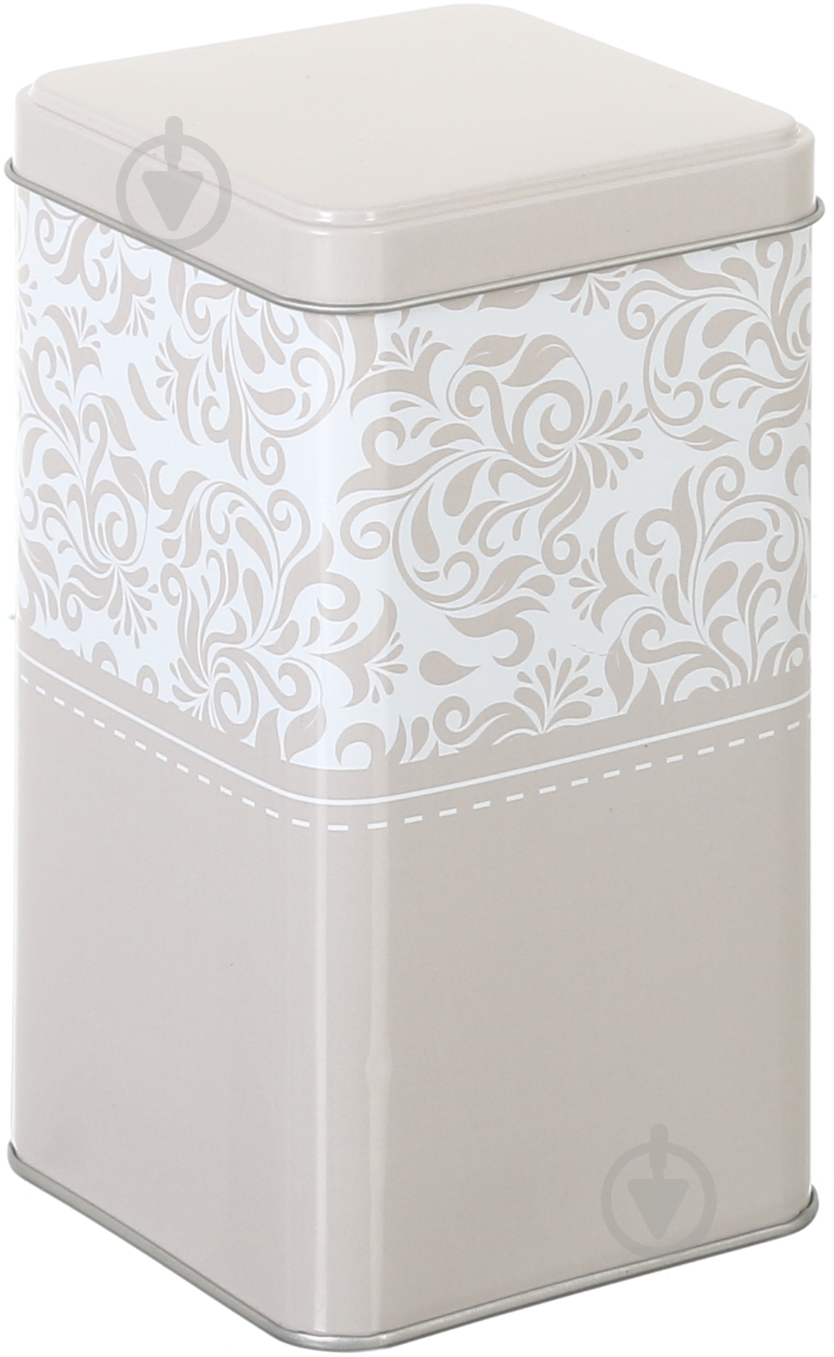 Банка с крышкой Beige 14x8 см - фото 2