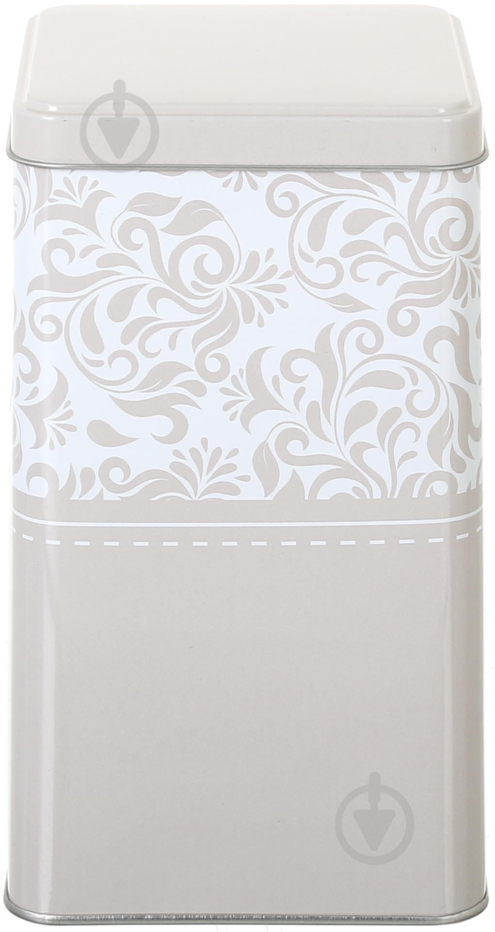 Банка с крышкой Beige 14x8 см - фото 1