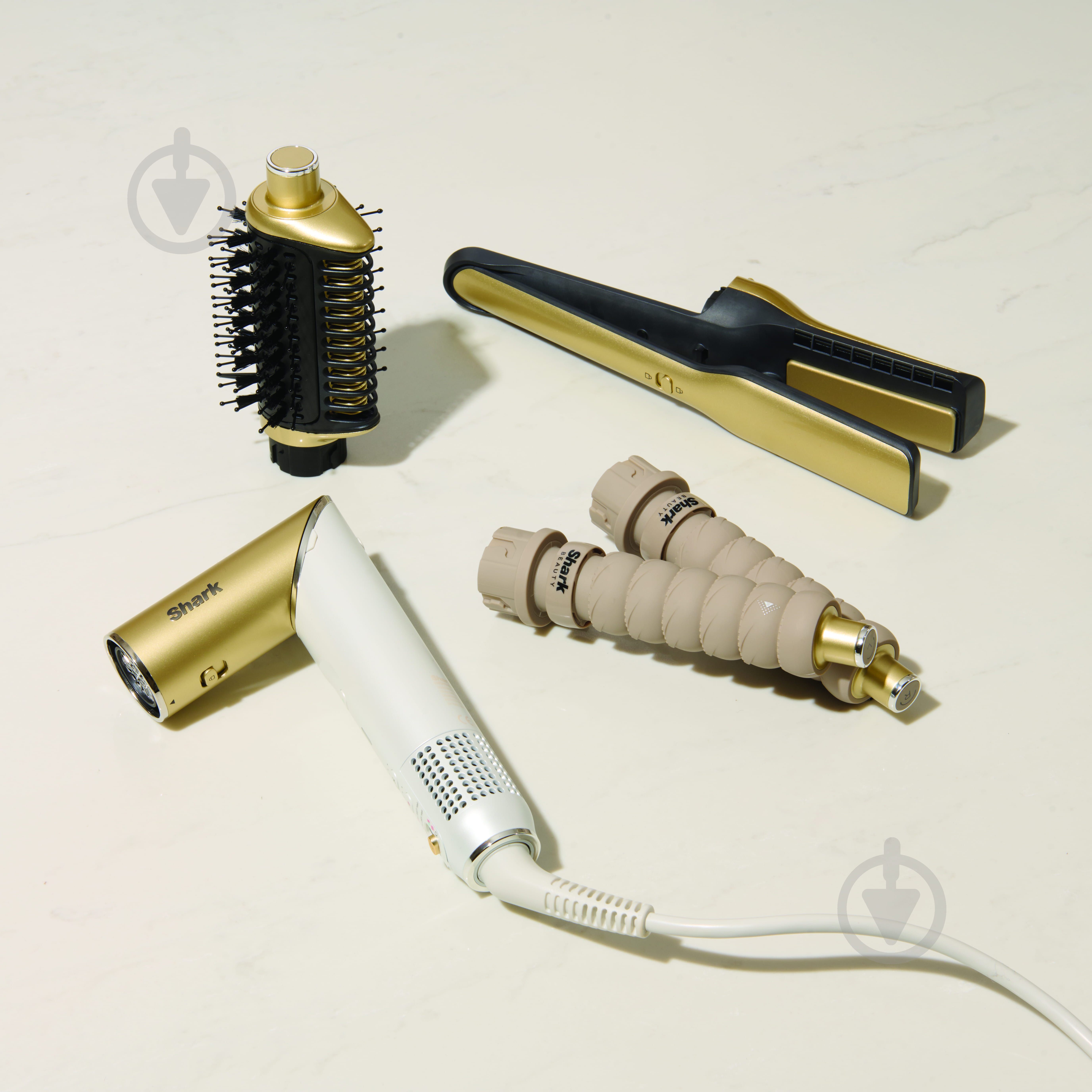 Фен Shark HD6051SEU Glam Sleek Straight Waves & Curls Multi-styler - фото 3