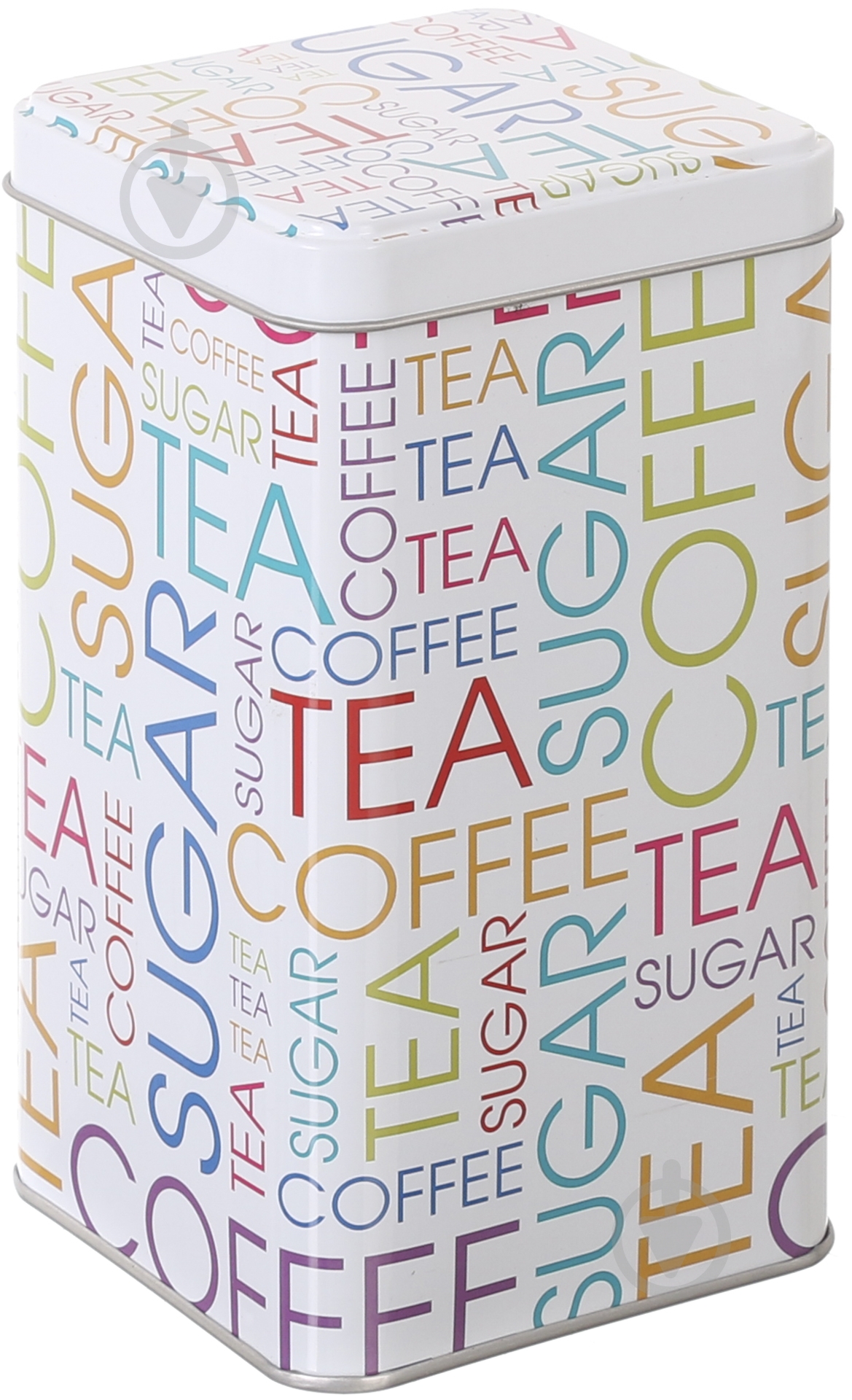 Банка с крышкой Coffee White 8x14 см - фото 2