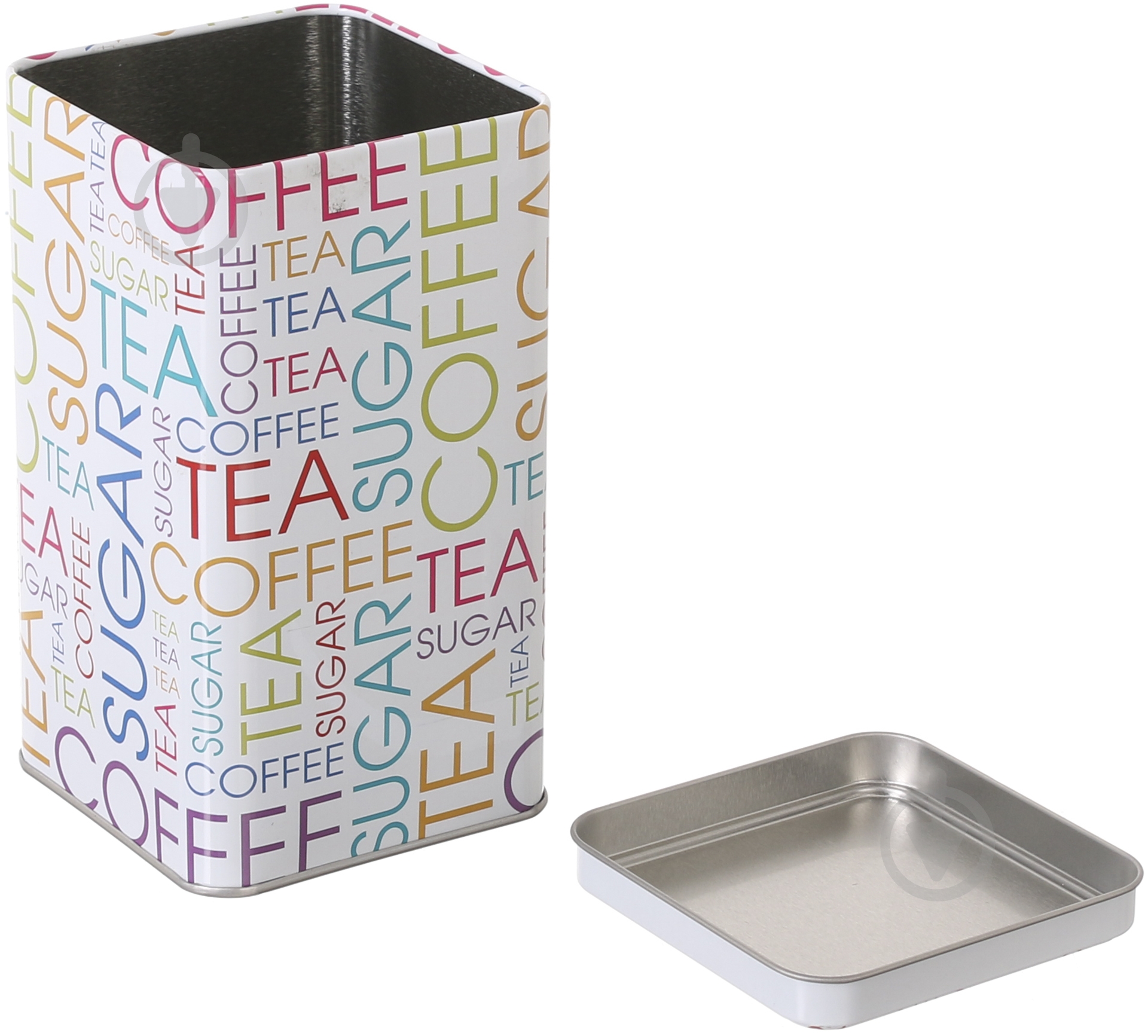 Банка с крышкой Coffee White 8x14 см - фото 3