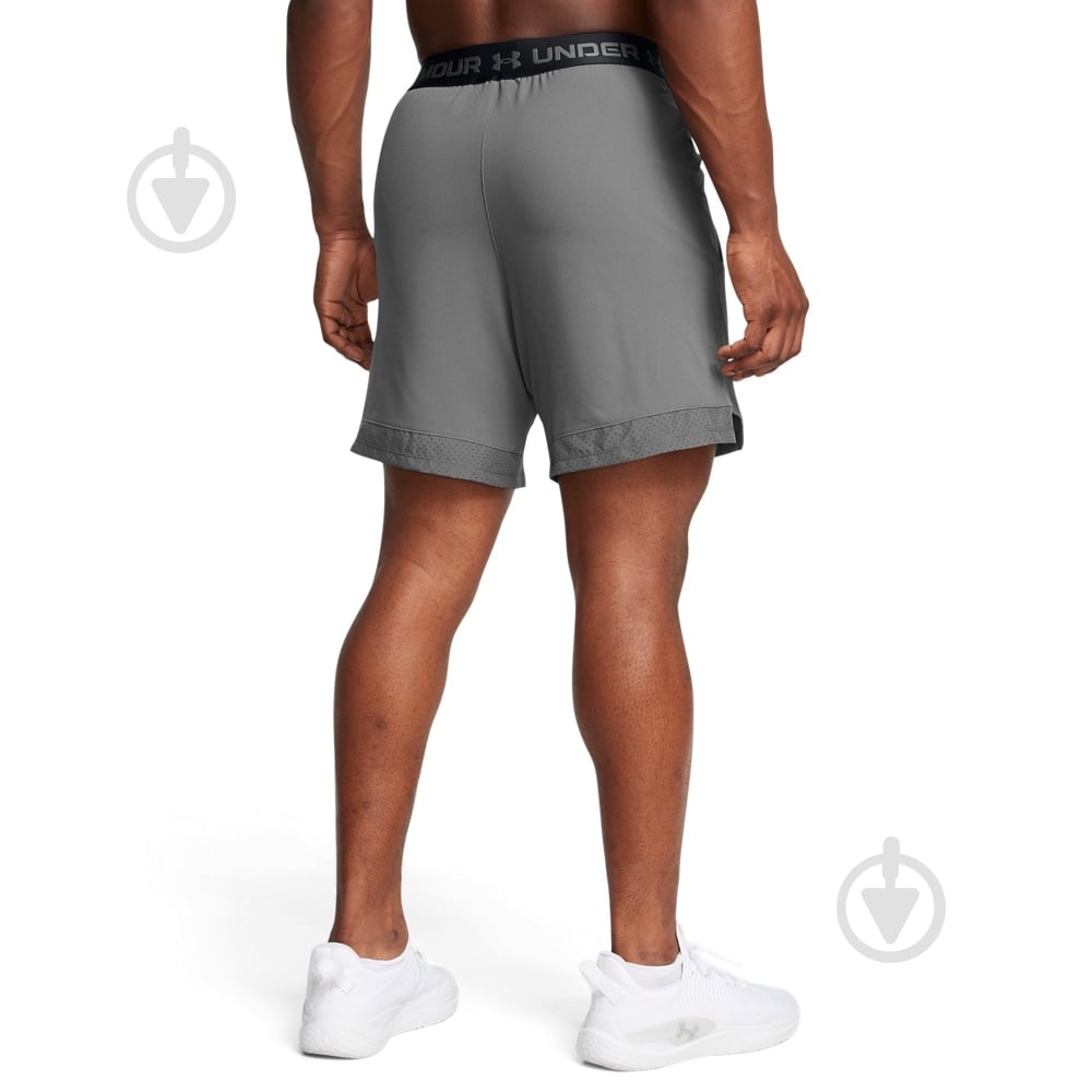 Шорты Under Armour Vanish Woven 6in Shorts 1373718-027 р. 2XL серый - фото 2 Шорты Under Armour Vanish Woven 6in Shorts 1373718-027 р. 2XL серый - фото 2
