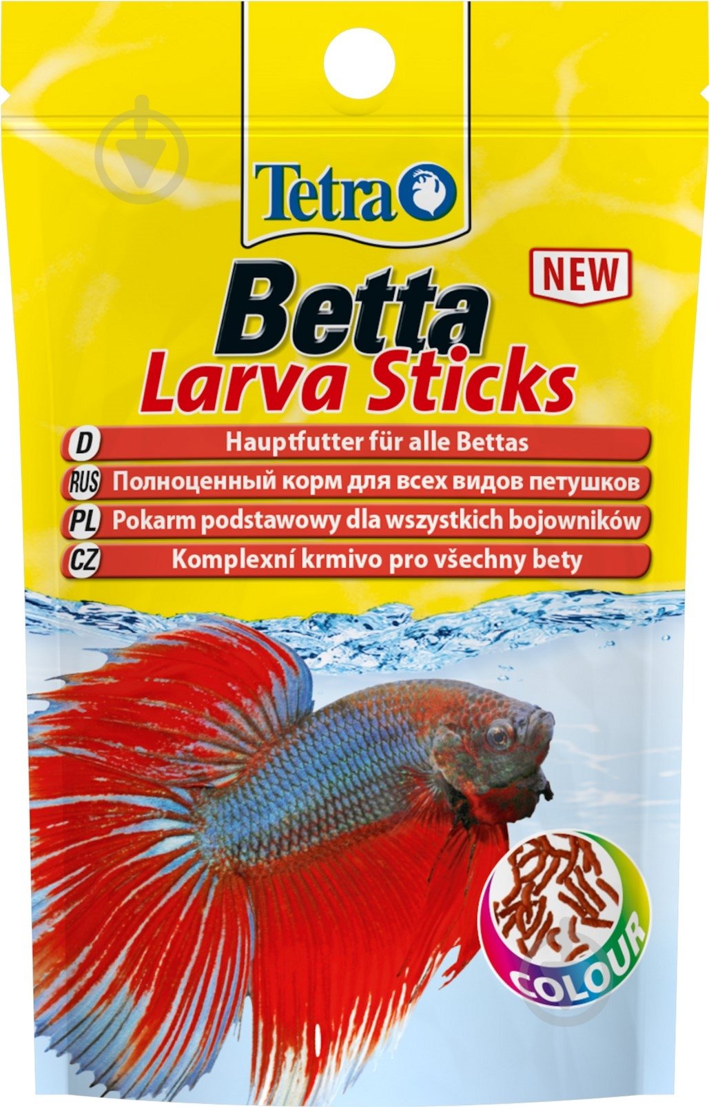 Корм Tetra для аквариумных рыб-петушков Betta Larva ST 5 г - фото 1