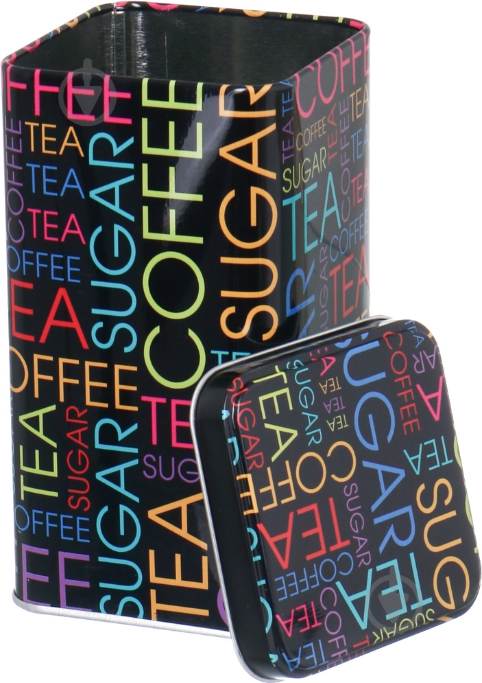 Банка с крышкой Coffee Black 8x8x14 см - фото 2