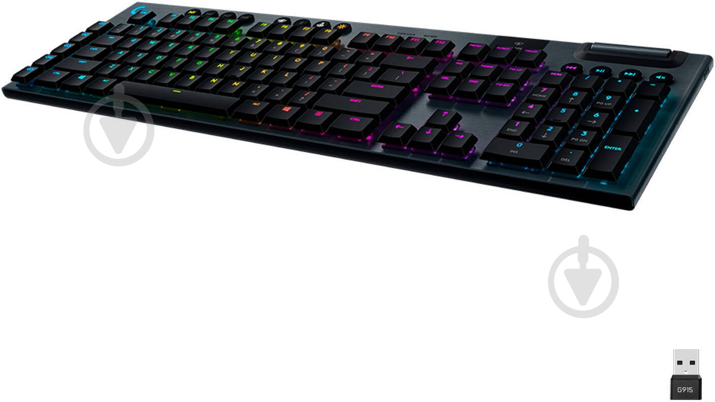 Клавиатура Logitech G915 (920-008909) black - фото 1