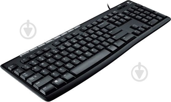 Клавиатура Logitech Media Keyboard K200 (920-008814) black - фото 2