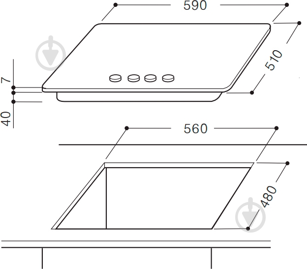 Варочная поверхность газовая Whirlpool AKT 617 NB Whirlpool AKT 617 NB - фото 2 Варочная поверхность газовая Whirlpool AKT 617 NB Whirlpool AKT 617 NB - фото 2