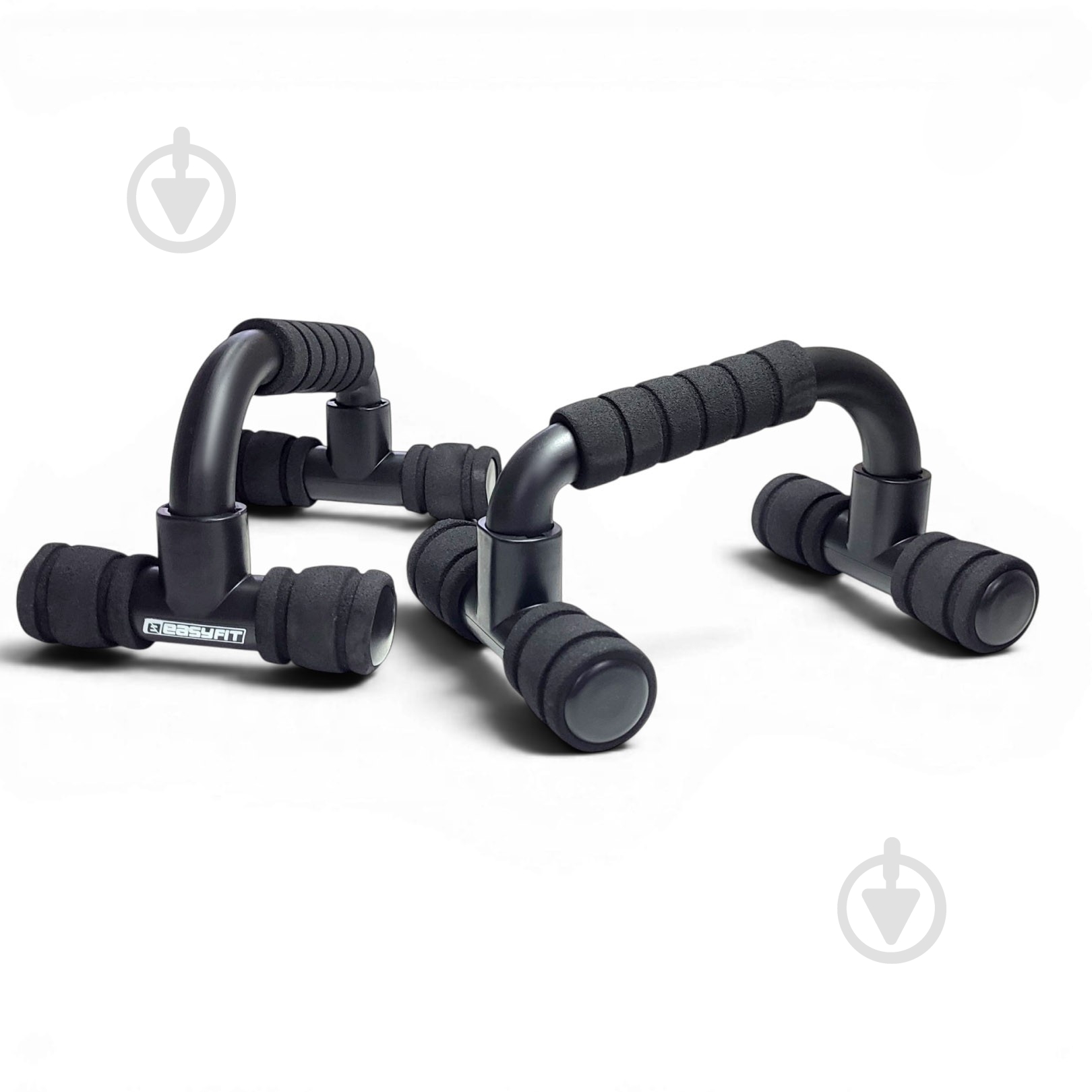 Упоры для отжимания EasyFit PushMax EF-1369 черный - фото 1