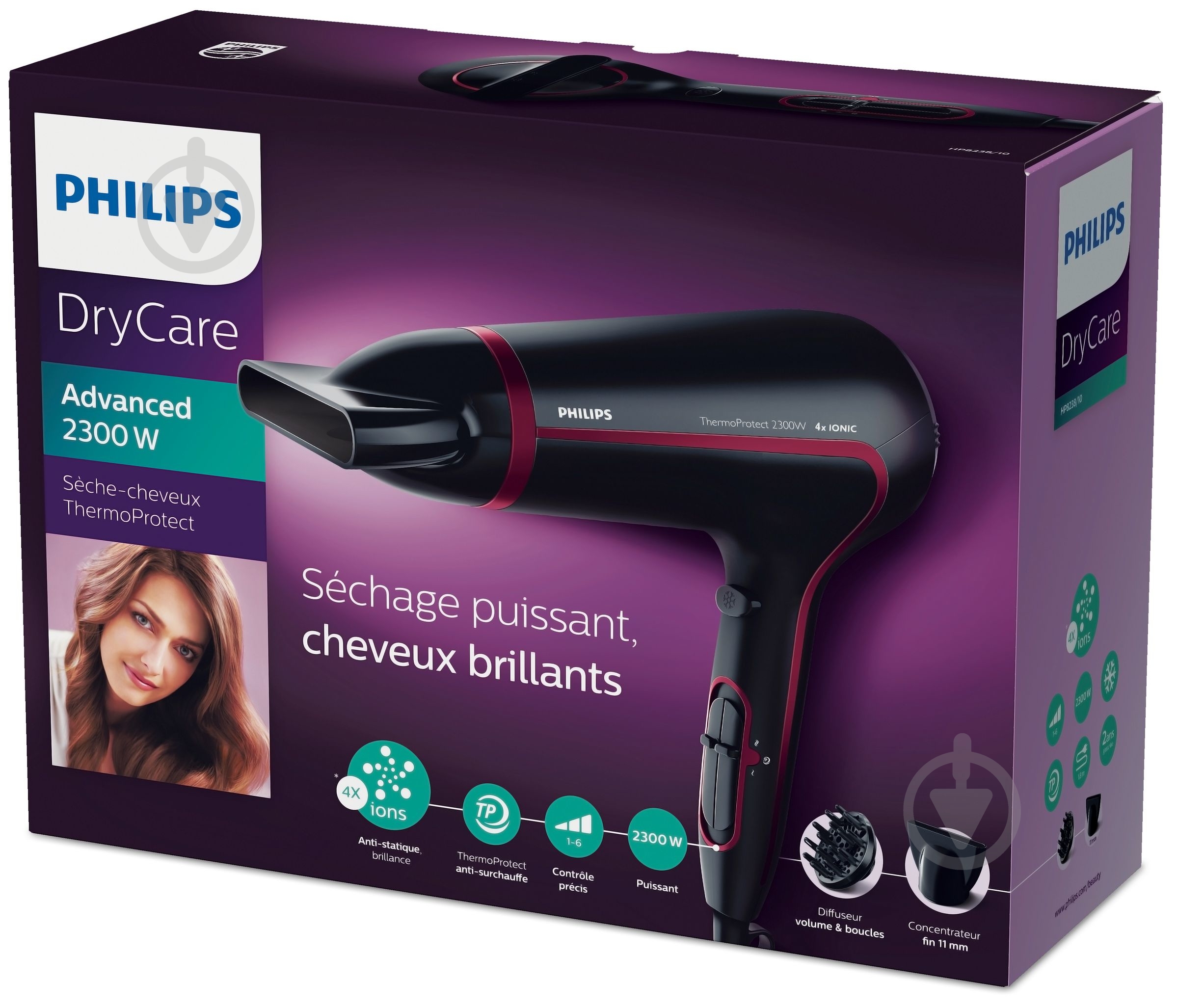 Фен Philips ThermoProtect HP8238/10 - фото 6