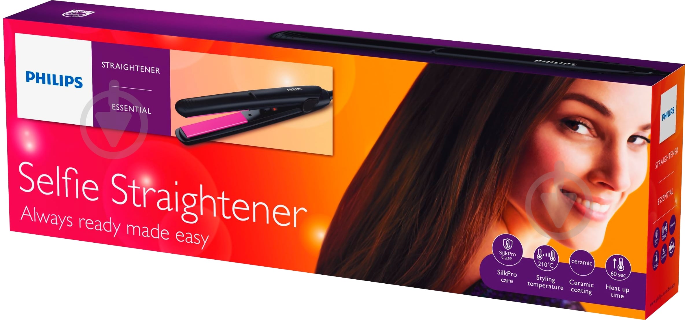 Выпрямитель для волос Philips Selfie Straightener HP8302/00 - фото 5
