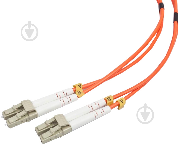 Патч-корд Cablexpert LC – LC 1 м оранжевый (CFO-LCLC-OM2-1M) - фото 1 Патч-корд Cablexpert LC – LC 1 м оранжевый (CFO-LCLC-OM2-1M) - фото 1