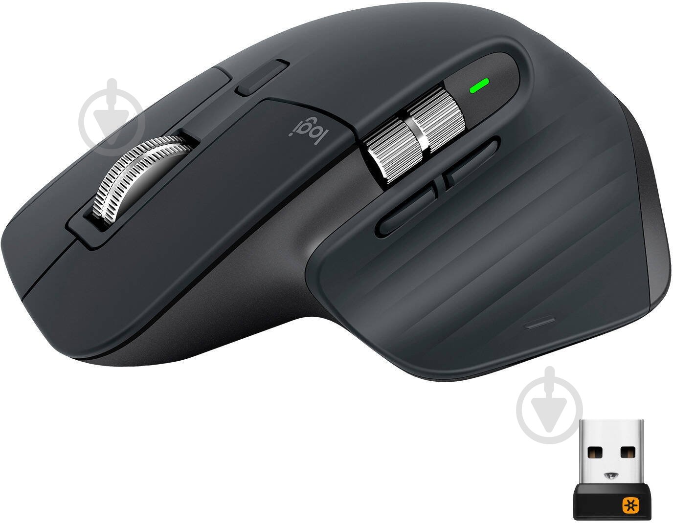 Миша Logitech MX Master 3 Advanced Wireless Mouse graphite (910-005694) - фото 1