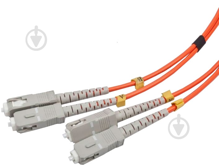 Патч-корд Cablexpert SC – SC 1 м оранжевый (CFO-SCSC-OM2-1M) - фото 1 Патч-корд Cablexpert SC – SC 1 м оранжевый (CFO-SCSC-OM2-1M) - фото 1