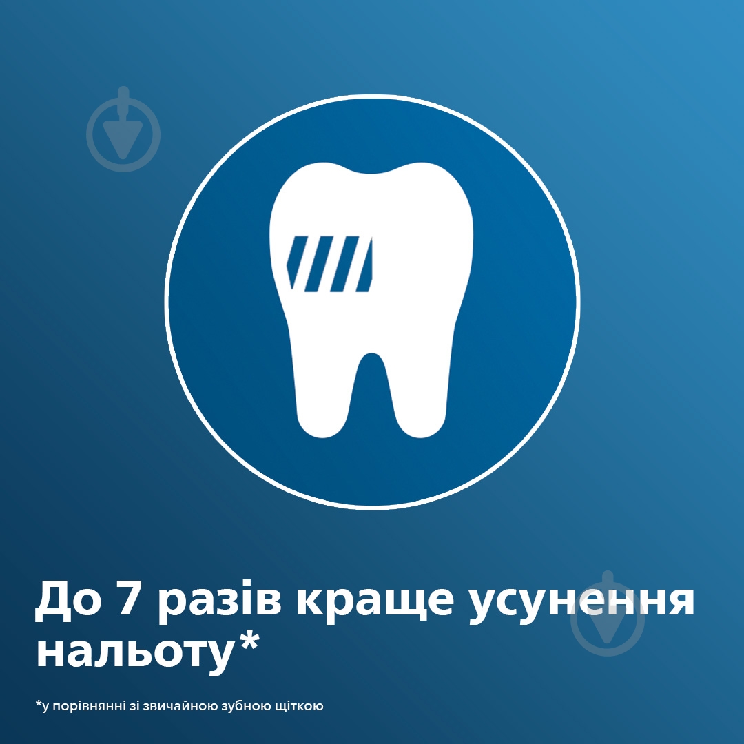 Насадки для електричної зубної щітки Philips Optimal White HX6064/11 - фото 5