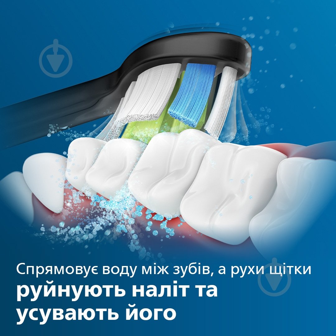 Насадки для електричної зубної щітки Philips Optimal White HX6064/11 - фото 7