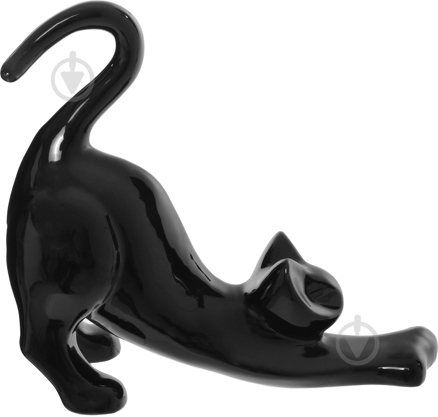 Статуэтка кошка HY1088-2A 19х19х7 см черный - фото 2 Статуэтка кошка HY1088-2A 19х19х7 см черный - фото 2