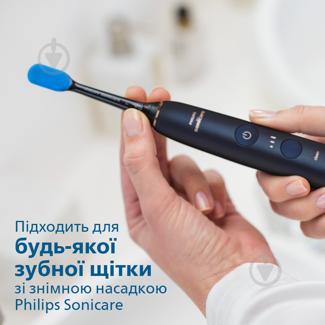 Змінні насадки для електричної щітки Philips TongueCare HX8072/11 - фото 3