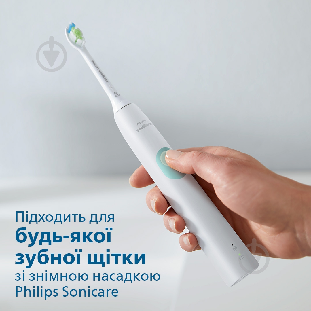 Насадка для електричної зубної щітки Philips Optimal White HX6062/10 - фото 2