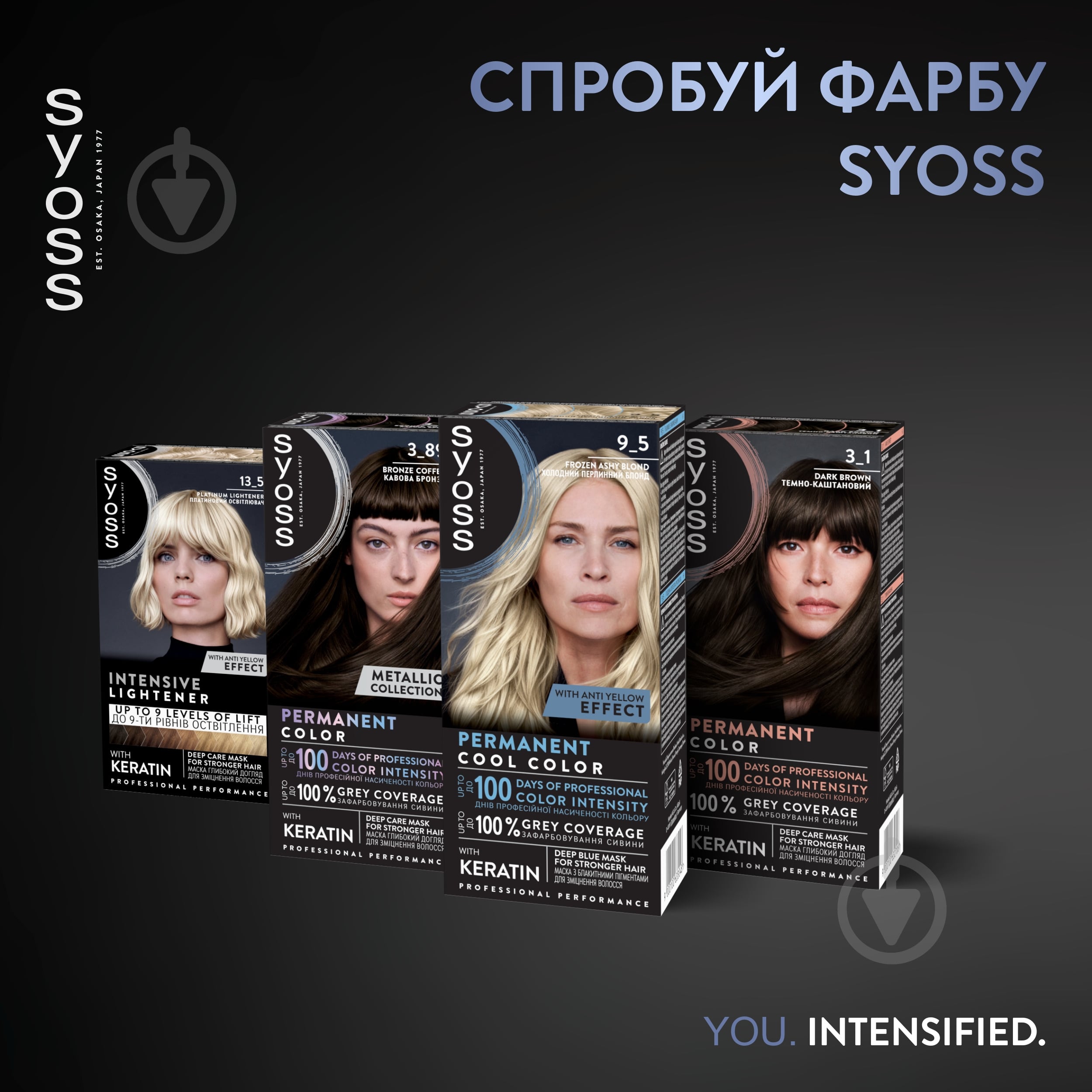 Крем-краска для волос SYOSS Permanent Coloration 9-5 жемчужный блонд 115 мл - фото 4