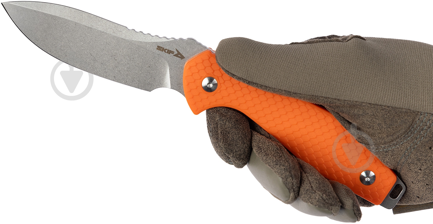 Нож Skif® Adventure FB Jr SW оранжевый 1765.04.61 - фото 5 Нож Skif® Adventure FB Jr SW оранжевый 1765.04.61 - фото 5