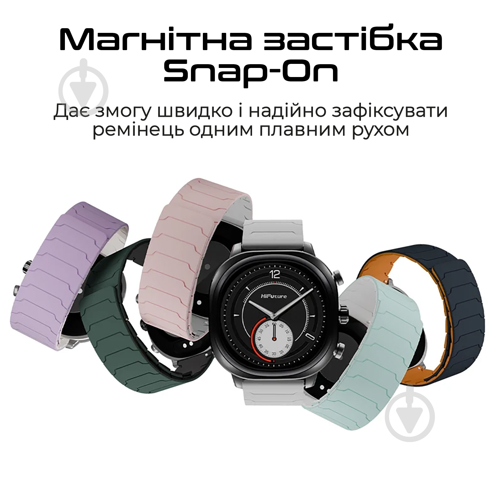 Ремешок HiFuture Anchor-E dark blue (Anchor-E.Dark-Blue) - фото 2