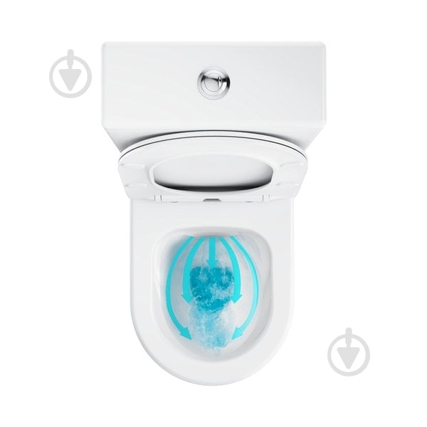 Унитаз-компакт Ravak Optima RimOff - фото 5