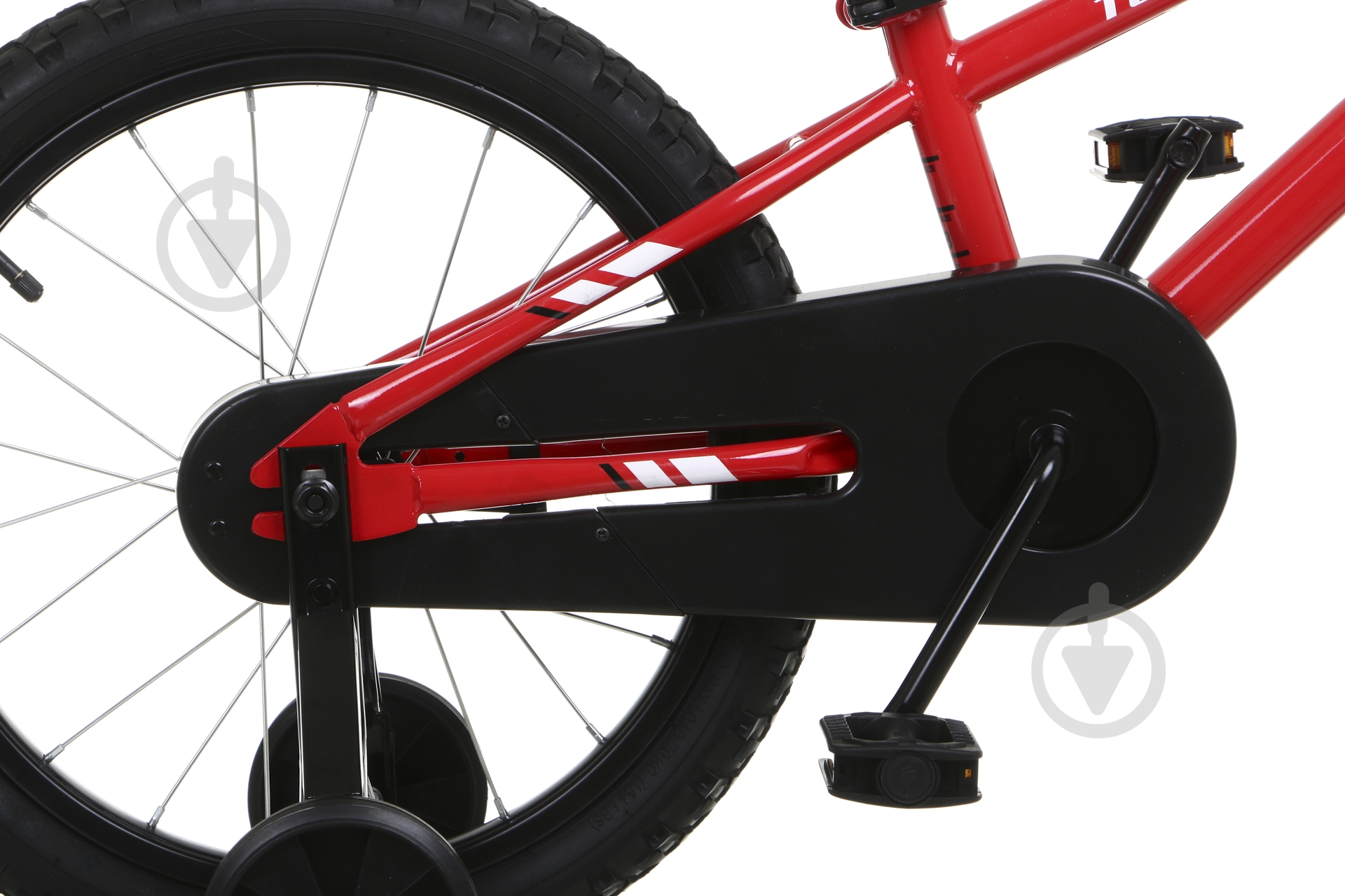 Велосипед UP! (Underprice) 18" 8"(20 см) TURBO-UP-BLACK красный - фото 5