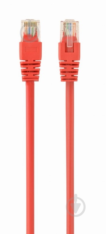 Патч-корд Cablexpert 0,5 м красный (PP12-0.5M/R) UTP категория 5E литой - фото 1 Патч-корд Cablexpert 0,5 м красный (PP12-0.5M/R) UTP категория 5E литой - фото 1