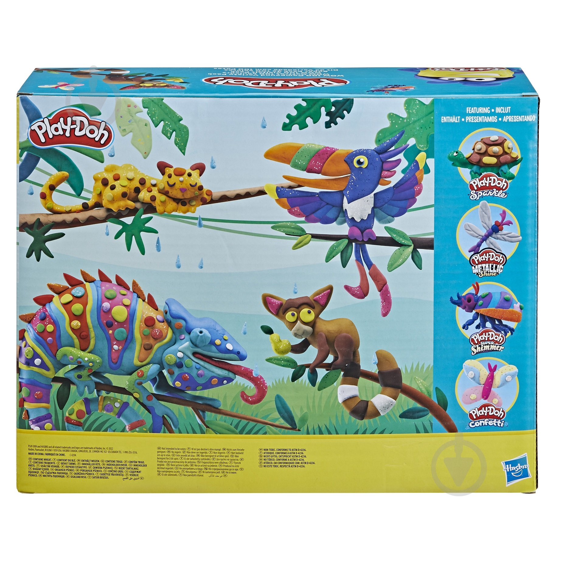 Набір пластиліну Play-Doh 100 баночок F4636 - фото 3