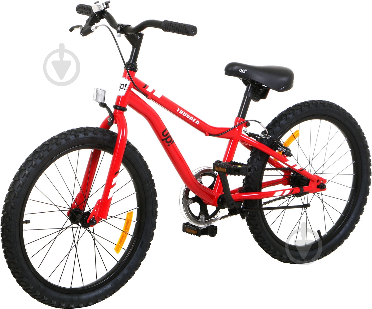 Велосипед UP! (Underprice) 20" 10"(25 см) THUNDER-UP-BLACK красный - фото 1