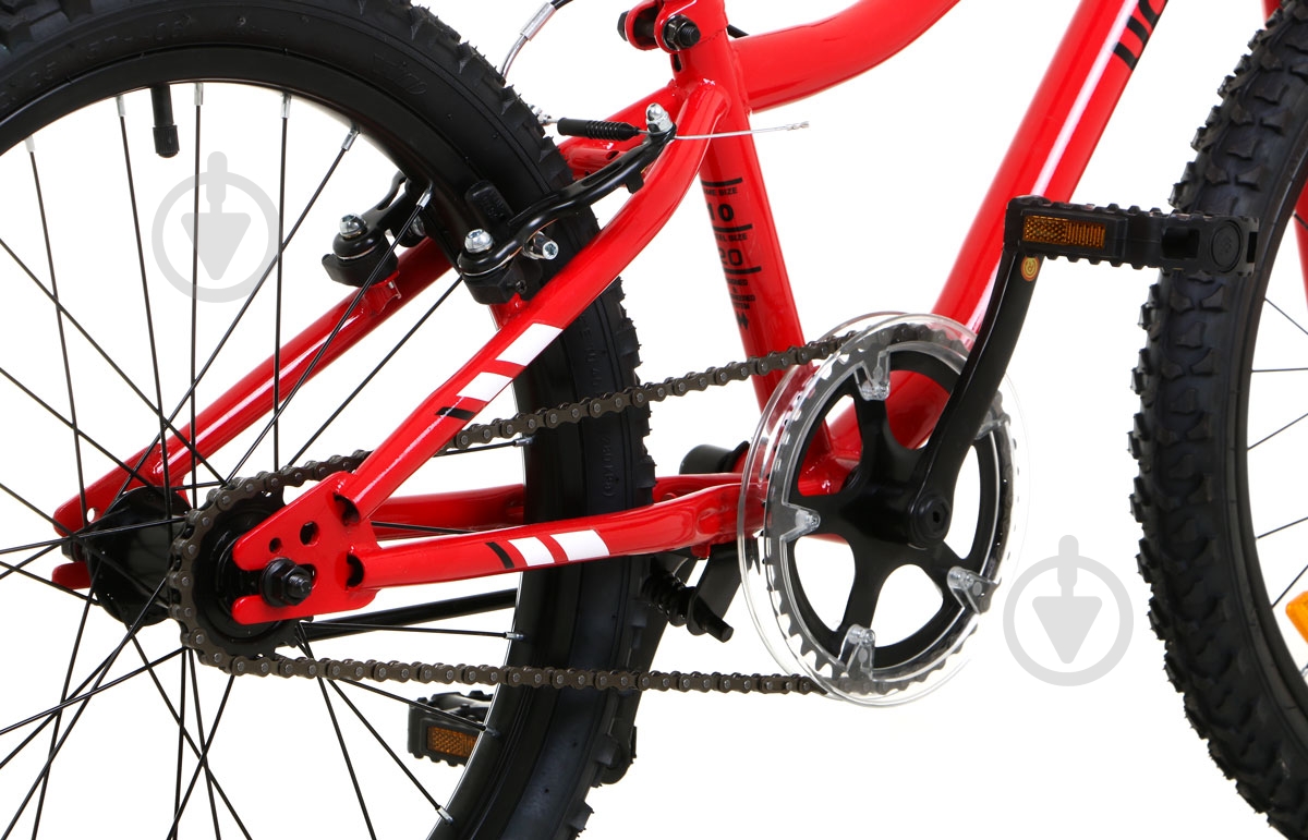 Велосипед UP! (Underprice) 20" 10"(25 см) THUNDER-UP-BLACK красный - фото 7