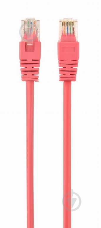 Патч-корд Cablexpert 0,5 м розовый (PP12-0.5M/RO) UTP категория 5E литой - фото 1 Патч-корд Cablexpert 0,5 м розовый (PP12-0.5M/RO) UTP категория 5E литой - фото 1