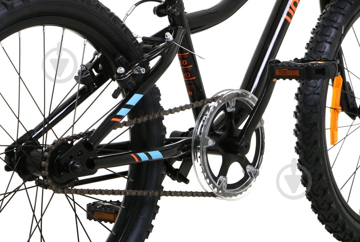 Велосипед UP! (Underprice) 20" 10"(25 см) THUNDER-UP-BLACK голубой - фото 7 Велосипед UP! (Underprice) 20" 10"(25 см) THUNDER-UP-BLACK голубой - фото 7