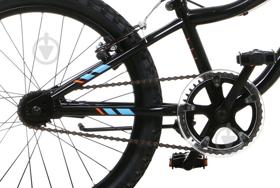 Велосипед UP! (Underprice) 20" 10"(25 см) THUNDER-UP-BLACK голубой - фото 6 Велосипед UP! (Underprice) 20" 10"(25 см) THUNDER-UP-BLACK голубой - фото 6