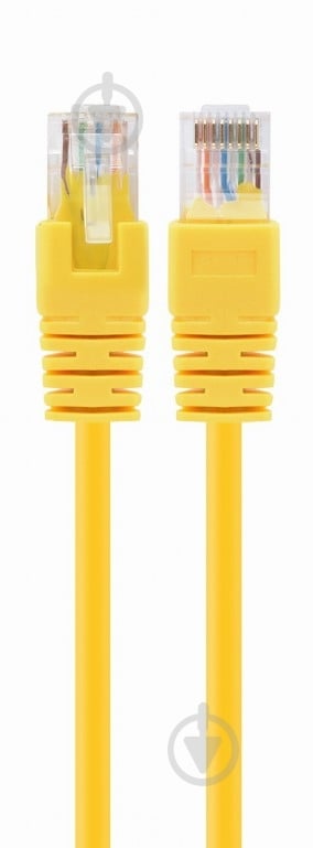 Патч-корд Cablexpert 0,5 м жовтий (PP12-0.5M/Y) UTP категорія. 5E литий - фото 1 Патч-корд Cablexpert 0,5 м жовтий (PP12-0.5M/Y) UTP категорія. 5E литий - фото 1