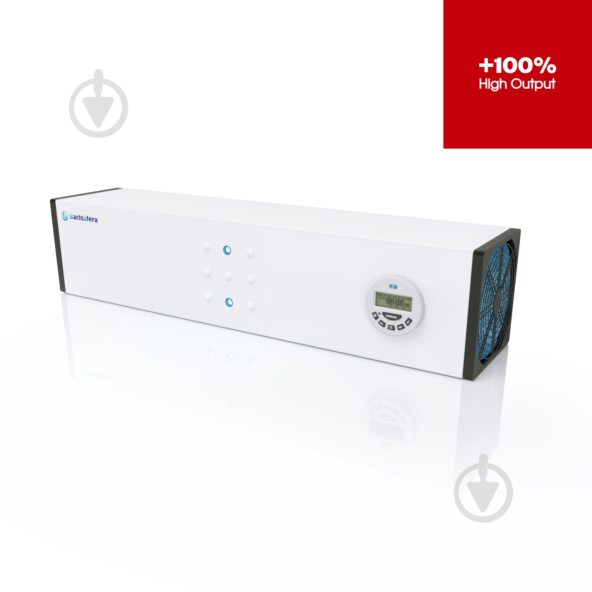 Рециркулятор бактерицидный BactoSfera ORBB 25x2 Gorizont +100% - фото 2 Рециркулятор бактерицидный BactoSfera ORBB 25x2 Gorizont +100% - фото 2