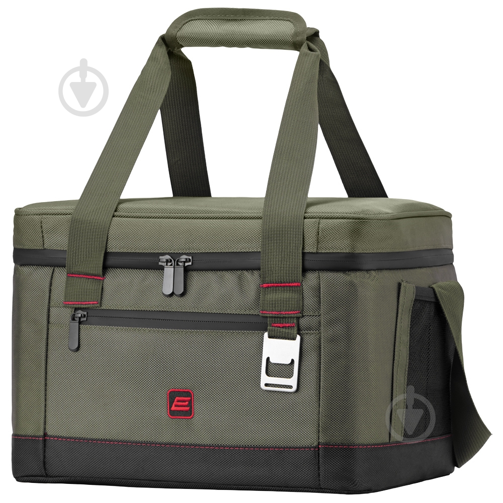 Термосумка Picnic 2E 20л темно-оливковая - фото 1 Термосумка Picnic 2E 20л темно-оливковая - фото 1
